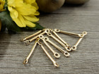 Linkkiriipus, 15x1mm, vaaleakulta, 1kpl