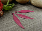 Sulkariipus, 25x6mm, fuksia, 1kpl