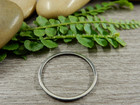 Linkki ympyrä, 20x1mm, umpi, rst, 1kpl