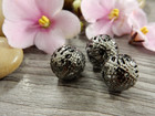Metallihelmi filigraani, 12mm, gunmetal, 10kpl