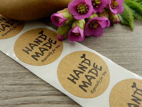 Handmade espesially for you tarra, 25mm, ruskea, 10kpl