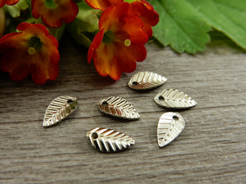 Lehtiriipus, 7x4mm, kromi, 1kpl