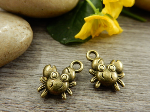 Rapuriipus, 12x11mm, pronssi, 1kpl