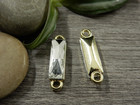 Strassiriipus suorakulma, 22x6mm, kulta, 1kpl