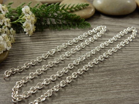 Roloketju, 3x1mm kirkashopea, 1m