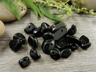 Kivisiruhelmi obsidiaani, 3-14mm, musta, 20kpl