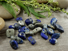 Kivisiruhelmi lapis lazuli, 3-14mm, sininen, 20kpl