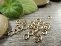 Välirengas, 4x0.7mm, avattava, vaaleakulta, 100kpl