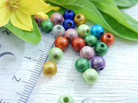 Heijastava helmi, 6mm, mix setti, 20kpl