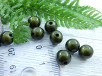 Heijastava helmi, 8mm, maastonvihreä, 1kpl