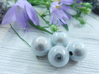 Heijastava helmi, 10mm, hopea, 1kpl