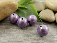 Heijastava helmi, 10mm, liila, 1kpl