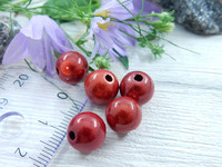 Heijastava helmi, 10mm, punainen, 1kpl