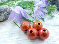 Heijastava helmi, 10mm, oranssi, 1kpl