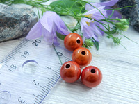 Heijastava helmi, 10mm, oranssi, 1kpl