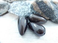 Heijastava helmi, 22x12mm, musta/tummanharmaa, 1kpl
