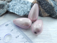 Heijastava helmi, 22x12mm, vaaleanpunainen, 1kpl
