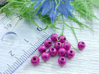 Heijastava helmi, 4mm, fuksia, 1kpl