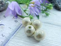 Heijastava helmi, 10mm, shamppanja, 1kpl