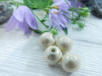 Heijastava helmi, 10mm, shamppanja, 1kpl