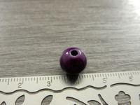 Heijastava helmi, 10mm, tummapurppura, 1kpl