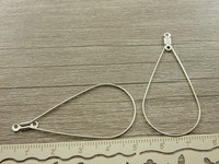 Korukehys pisara, 48x23mm, rst, 2kpl