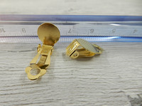 Korvakoruklipsi, 10mm, kulta, 1pari