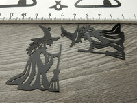 Noitariipus, 50x33mm, musta, 1kpl