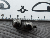 Nauhanpää, 12x18mm, gunmetal, 10kpl