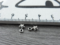 Tähtiriipus, 7x4mm, kromi, 1kpl