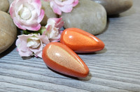 Heijastava helmi, 22x12mm, oranssi, 1kpl