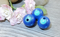 Heijastava helmi, 12mm, sininen, 1kpl
