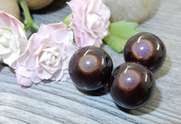 Heijastava helmi, 12mm, tummanruskea, 1kpl