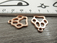Tassuriipus, 20x17mm, ruusukulta, 1kpl