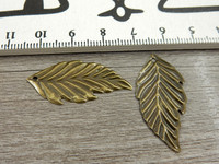 Lehtiriipus, 33x16mm, pronssi, 1kpl