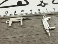 Iskuporakoneriipus, 27x12mm, kromi, 1kpl