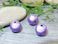 Heijastava helmi, 12mm, vaaleapurppura, 1kpl