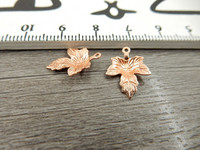 Lehtiriipus, 15x12mm, ruusukulta, 1kpl