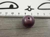 Heijastava helmi, 18mm, vaaleapurppura, 1kpl