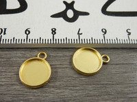 Kapussipohja, 10mm, kulta, 1kpl
