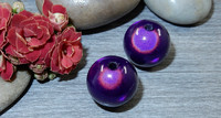 Heijastavahelmi, 16mm, tummapurppura, 1kpl