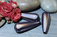 Heijastava helmi, 30x10mm, musta/tummanharmaa, 1kpl