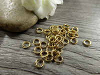 Välirengas, 3x0.5mm, avattava, kulta, 100kpl