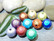 Heijastava helmi, 12mm, mix setti, 10kpl