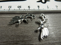 Pororiipus, 27x11mm, kromi, 1kpl