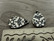 Puuriipus pisara, 23x15mm, musta-valkoinen, 1kpl