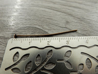 Korupiikki tasapää, 35x0.6mm, kupari, 100kpl