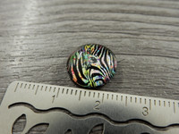 Kapussi seepra, 12mm, moniväri, 1kpl