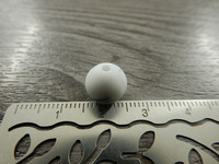 Silikonihelmi marmori, 12mm, harmaa, 1kpl