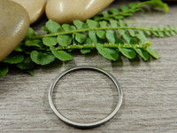 Linkki ympyrä, 20x1mm, umpi, rst, 1kpl
